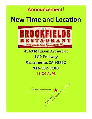 Announcement location Brookfields